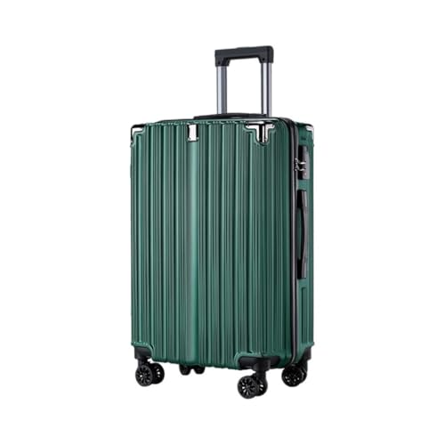 DSRANPRV Koffer Modischer Reißverschlusskoffer für Geschäftsreisen, Trolley für Erwachsene, geräuschloser Universal-Boarding-Koffer mit Rollen von DSRANPRV
