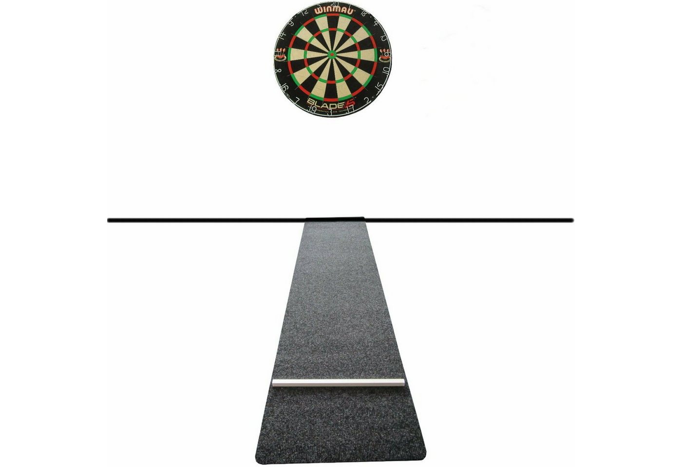 DSX Dartscheibe Steel Dartboard Dartscheibe Winmau Blade 6 Dartmatte Abwurflinie Oche DSX Dartscheibe Steel Dartboard Dartscheibe Winmau Blade 6 Dartmatte Abwurflinie Oche von DSX