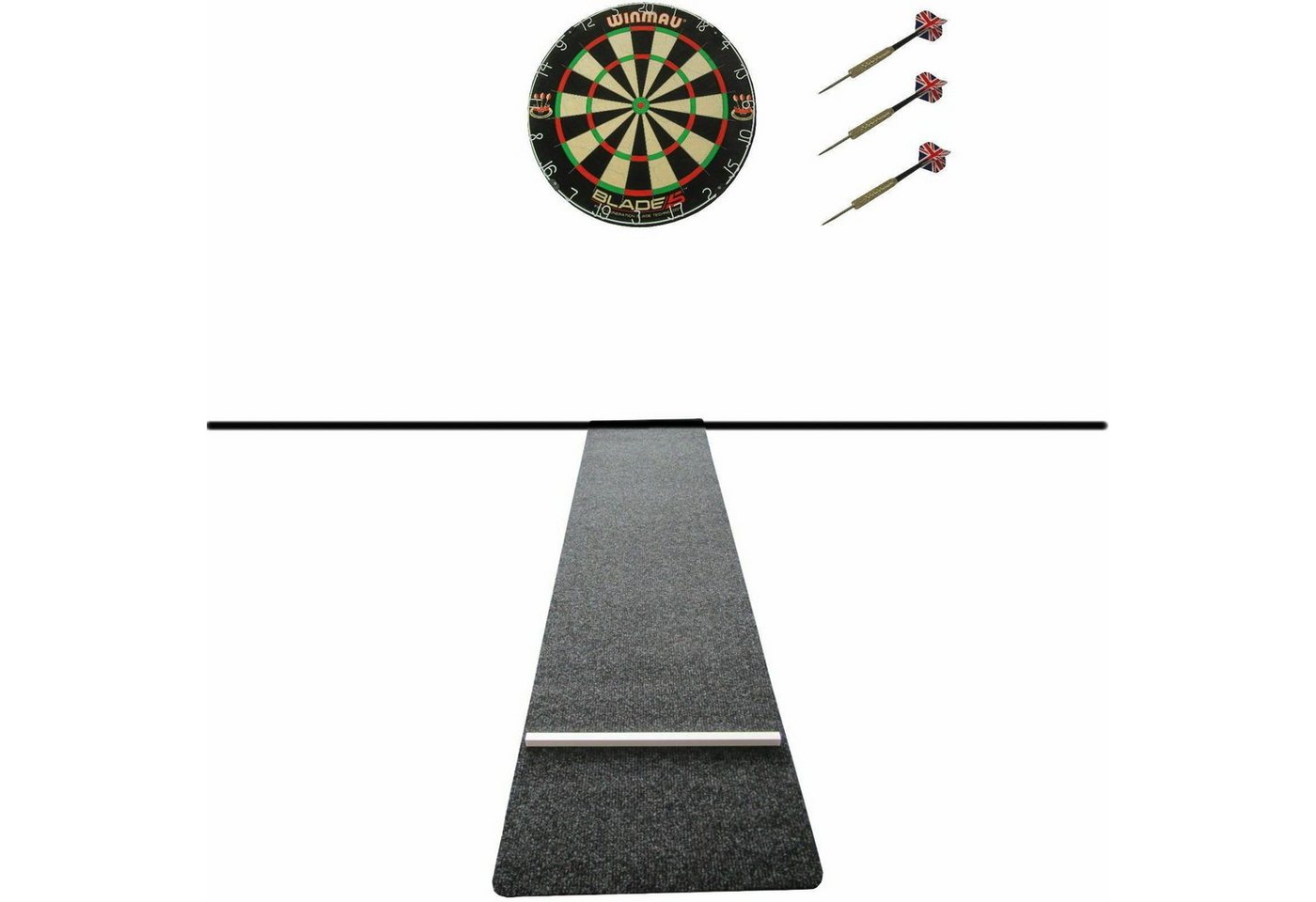 DSX Dartscheibe Winmau Blade 6 Steel Dart Board Pfeile Dartmatte Set komplett DSX Dartscheibe Winmau Blade 6 Steel Dart Board Pfeile Dartmatte Set komplett von DSX