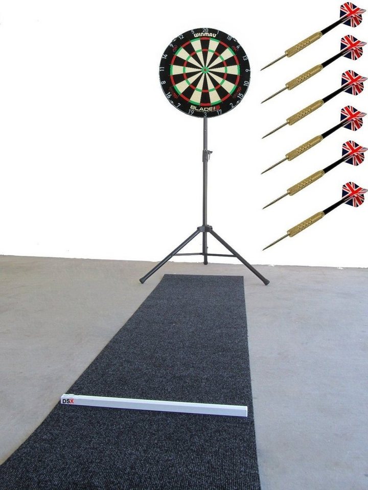 DSX Dartscheibe Winmau Blade 6 Triple Core Carbon Dartmatte Ständer Dartpfeile DSX Dartscheibe Winmau Blade 6 Triple Core Carbon Dartmatte Ständer Dartpfeile von DSX