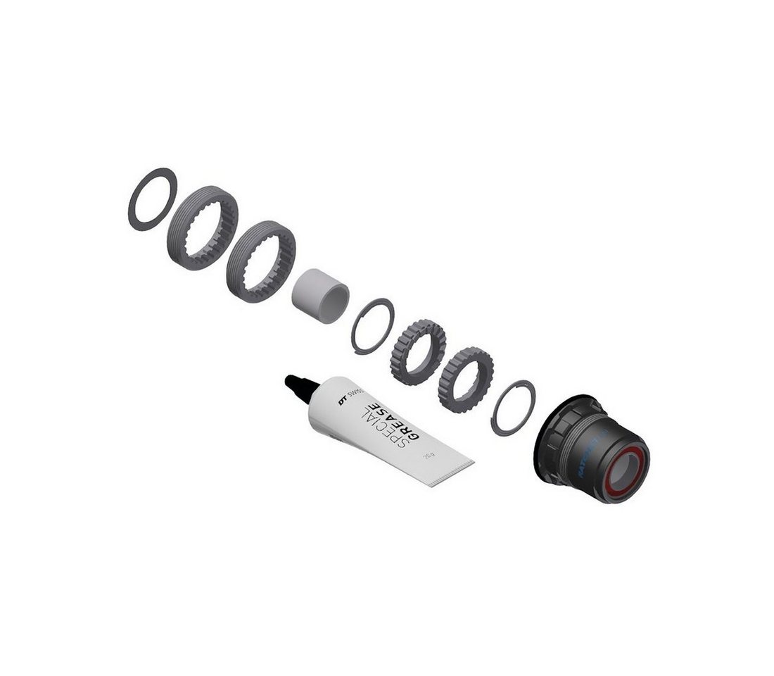 DT Swiss Hinterradnabe Umrüstkit HR-Nabe Stahl, 3 Pawl in Ratchet, Sram XD DT Swiss Hinterradnabe Umrüstkit HR-Nabe Stahl, 3 Pawl in Ratchet, Sram XD von DT Swiss