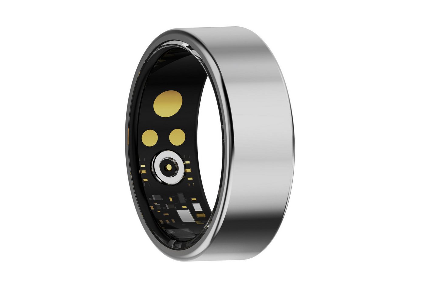 DTC GmbH Smart Ring für Herren und Damen, Smartwatch (10) Smartring Fitness Tracker Smartwatch Gesundheitsring mit HerzfrequenzmesserBlutsauerstoff und Schlafqualitätsanalyse, Mit Ladefach, lP68 smartringe,Fitness- und Wellness-Tracker,für iOS& Android von DTC GmbH