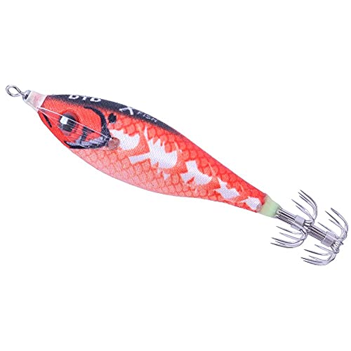 DTD X-FISH 2.0 Tintenfisch Angelkder, 1er Pack, 65 mm, 8,1 g, Hngend, Silikon, Leuchtend, Nadelspitze, Edelstahlhaken + Drehwirbel, Made in Europa DTD X-FISH 2.0 Tintenfisch Angelkder, 1er Pack, 65 mm, 8,1 g, Hngend, Silikon, Leuchtend, Nadelspitze, Edelstahlhaken + Drehwirbel, Made in Europa von DTD