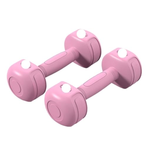 DTQBYOY Kurzhantel Hanteln for Männer, Sportgeräte for Männer Und Frauen, EIN Paar Schlankheitsarme, Fitnessgeräte for Yoga Dumbbells(Pink,4kg) von DTQBYOY