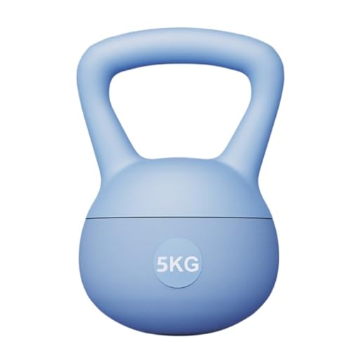 DTQBYOY Kurzhantel Weiche Kettlebell Fitness Home Equipment Dünne Arme Und Gesäß Lifting Kettle Hantel Squat Krafttraining Dumbbells(Blue,6kg) von DTQBYOY