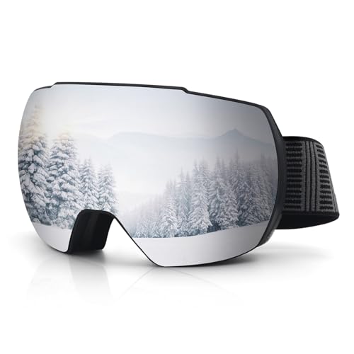 DUDUKING Skibrille Snowboard Brille für Herren Damen Erwachsene Jugendliche,Skibrillen OTG UV-Schutz Kompatibler Helm Anti Fog Skibrillen Sphärisch Verspiegelt DUDUKING Skibrille Snowboard Brille für Herren Damen Erwachsene Jugendliche,Skibrillen OTG UV-Schutz Kompatibler Helm Anti Fog Skibrillen Sphärisch Verspiegelt von DUDUKING