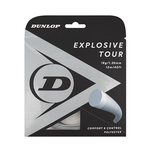 Dunlop Explosiv Tour Tennissaite, 18g-1.20mm, 12m Satz, Silber Dunlop Explosiv Tour Tennissaite, 18g-1.20mm, 12m Satz, Silber von Dunlop