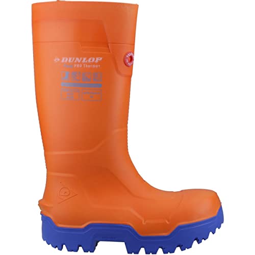 DUNLOP FIELDPRO THERMO+ Safety Wellington Orange von DUNLOP