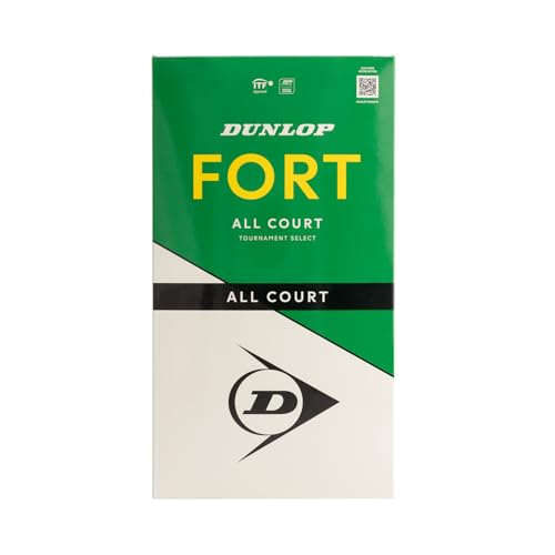 DUNLOP Tennisball Fort All Court TS - für Sand, Hartplatz und Rasen (2x4 Bälle) von DUNLOP