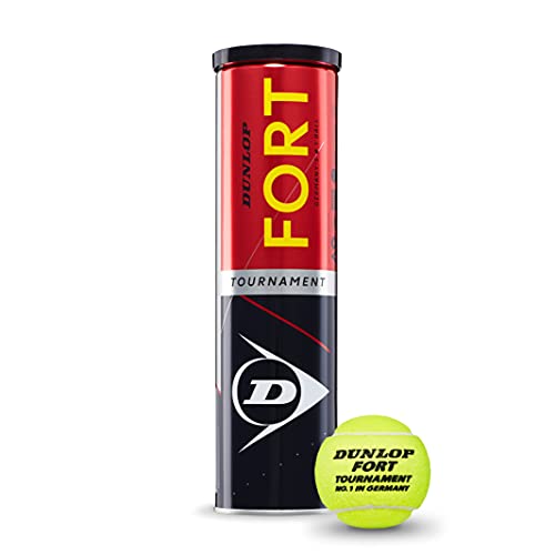 DUNLOP Tennisball Fort Tournament - für Sand, Hartplatz und Rasen (1x4er Dose) DUNLOP Tennisball Fort Tournament - für Sand, Hartplatz und Rasen (1x4er Dose) von DUNLOP