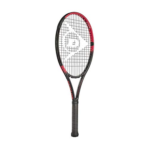 Dunlop D TR Team 285 unbesaitet 285 G Tennisschläger, vielseitig einsetzbar, Schwarz – Rot 1 von DUNLOP