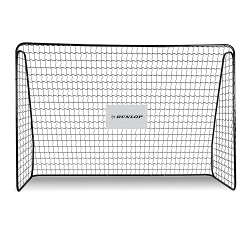 Dunlop Fußballtor - Fussballtor 300 x 205 x 120 cm - Fußball Tor - Fussballtore für Garten Kinder und Erwachsene - Fussball Trainingszubehör für Innen und Außen - Metall - Schwarz Dunlop Fußballtor - Fussballtor 300 x 205 x 120 cm - Fußball Tor - Fussballtore für Garten Kinder und Erwachsene - Fussball Trainingszubehör für Innen und Außen - Metall - Schwarz von DUNLOP