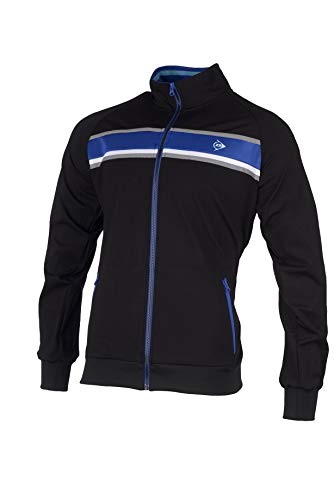 DUNLOP Herren Sport Tennis Aufwärmjacke – Performance Line, Warm Up Jacket, Anthrazit von DUNLOP