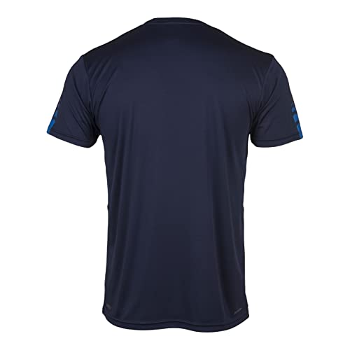 Dunlop Herren Sport Tennis T-Shirt – Club Line, Crew Tee, Navy von DUNLOP