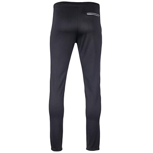 DUNLOP Herren Sport Tennis Trainingshose – Club Line, Knitted Pant, Schwarz von DUNLOP