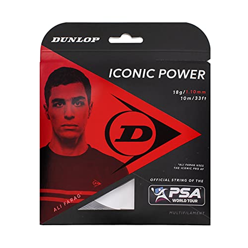 Dunlop Iconic Power Squash Saite, 18g-1.10mm, 10m Satz Dunlop Iconic Power Squash Saite, 18g-1.10mm, 10m Satz von DUNLOP