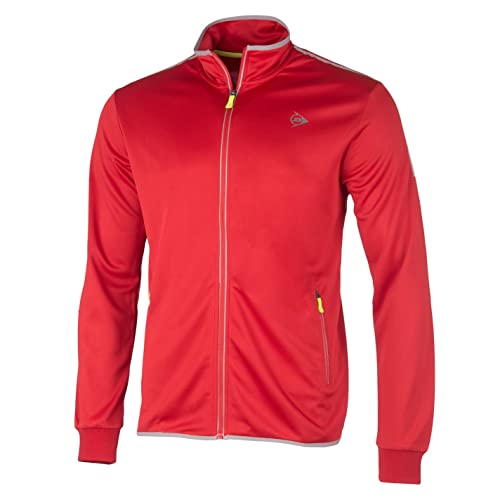 DUNLOP Jungen Club Line Boys Knitted Jacket Club Line Boys Knitted Jacket, rot, 140, 71397-140 DUNLOP Jungen Club Line Boys Knitted Jacket Club Line Boys Knitted Jacket, rot, 140, 71397-140 von DUNLOP