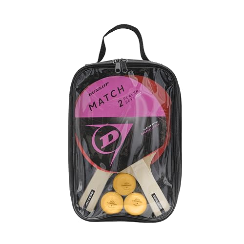 Dunlop Tischtennis Set Match 2 Player - 2 Schläger, 3 Bälle & Tasche Dunlop Tischtennis Set Match 2 Player - 2 Schläger, 3 Bälle & Tasche von DUNLOP