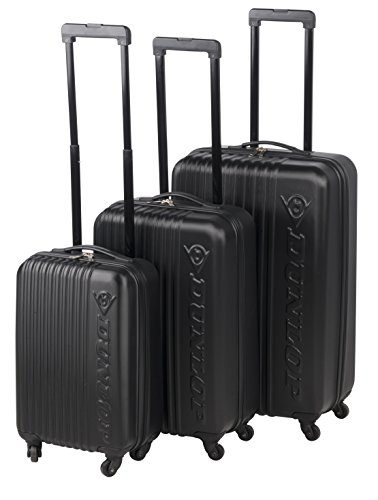 Dunlop Travel Laptop Rollkoffer, 120 Liter, Schwarz Dunlop Travel Laptop Rollkoffer, 120 Liter, Schwarz von DUNLOP
