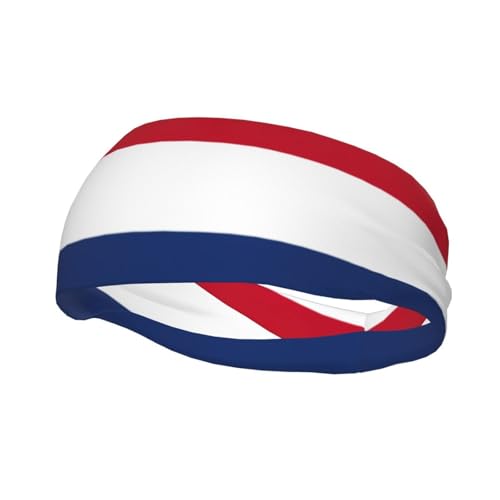 Unisex-Stirnband mit niederländischer Flagge, vielseitiges Lauf-Stirnband, perfekte Mischung aus Mode und Funktion von DURAGS