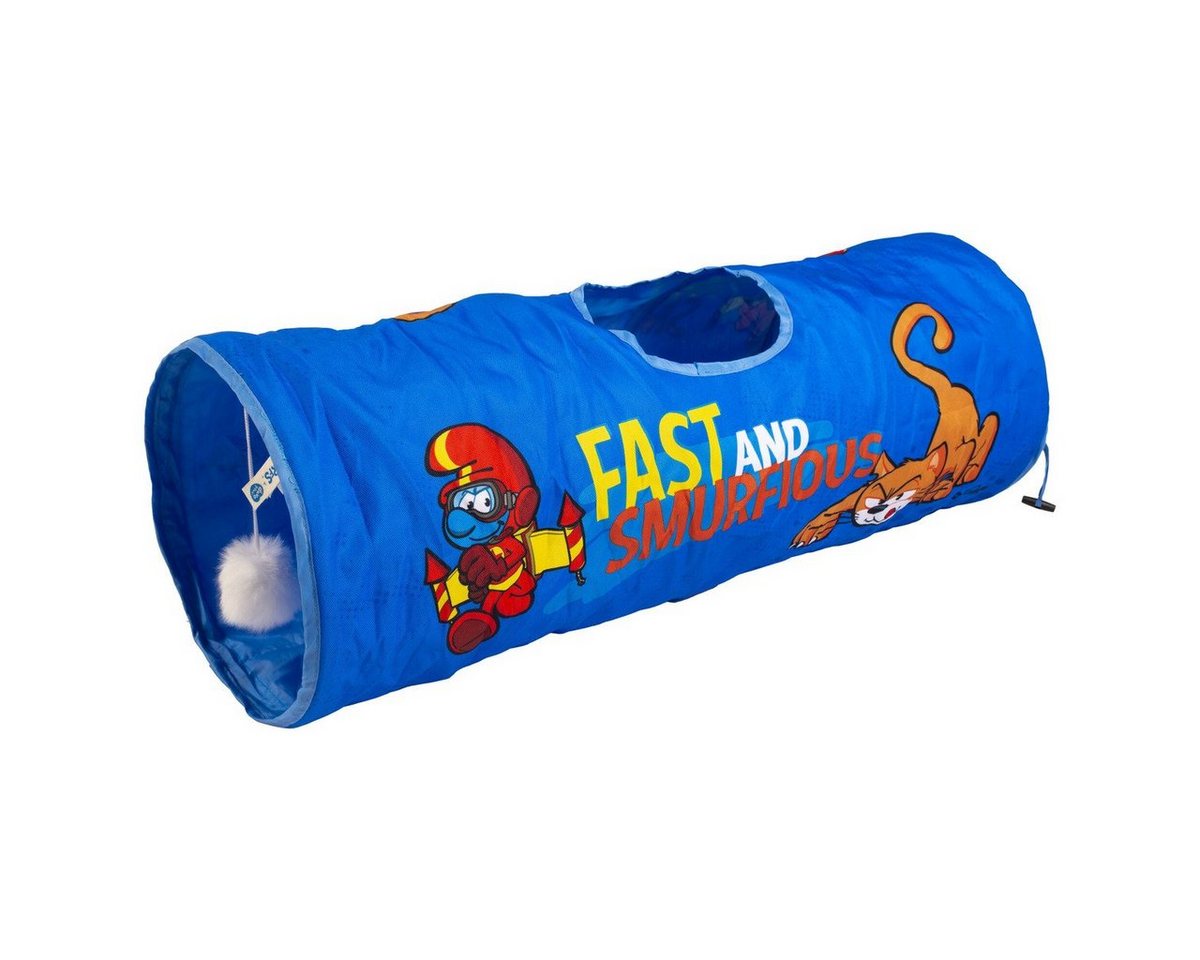 DUVO+ Tiertunnel Katzentunnel "Die Schlümpfe" Jetpack Schlumpf blau DUVO+ Tiertunnel Katzentunnel "Die Schlümpfe" Jetpack Schlumpf blau von DUVO+