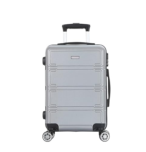 Kabinengepäck Spinner-Gepäck Handgepäck für Damen, höhenverstellbarer Griff für Geschäftsreisen und Reisen Reisetasche von DVACEL