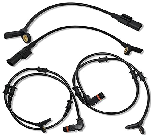 ABS-Geschwindigkeitssensor, 4-teiliger vorderer hinterer ABS-Raddrehzahlsensor, für Mercedes, für Benz, für W164 ML350 ML320 GL350 GL450 R350 2007-2011 1645400717 1645400917 ABS-Sensor von DWEIAN