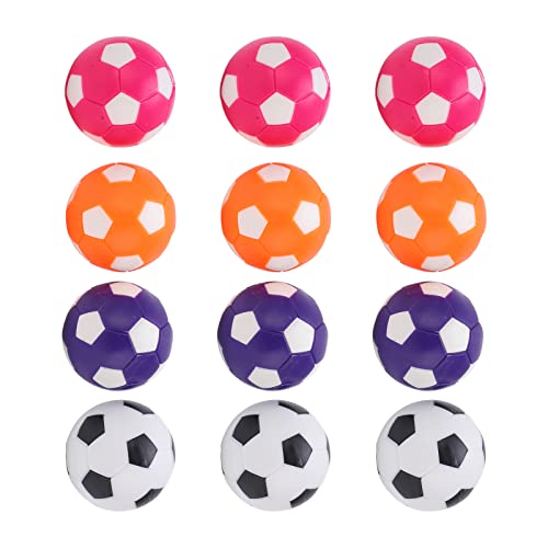Tischfußball-Fußballspiel-Ersatz, mehrfarbige Bälle, mittelschwer, langlebig, umweltfreundlich, Universalgröße, Hallenfußball für Kinder und Erwachsene von DWENGWUN