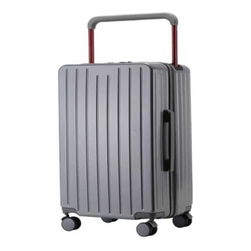 DWZXL Koffer Gepäck Universal Wheel Box Reißverschluss Trolley Box Passwort Box Männer Und Frauen Reisen Leder Koffer Koffer Koffer Hartschale(B,C) von DWZXL