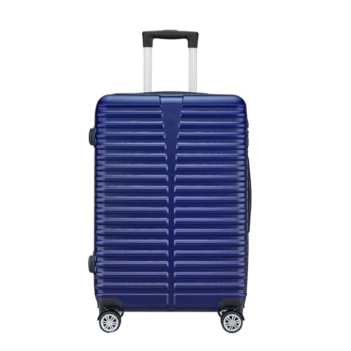 DWZXL Koffer Trolley-Koffer mit Aluminiumrahmen, Universalräder, 24-Zoll-Trolley-Koffer, 26-Zoll-Koffer for Männer und Frauen Koffer Hartschale(Blue,28in) von DWZXL