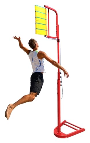 DXYOYONGOZ Vertikalsprung-Messgerät, Vertikalsprung-Trainer, Vertikaler Sprungtester mit Rädern, tragbares Sprungmessgerät, freistehender vertikaler Tester von DXYOYONGOZ