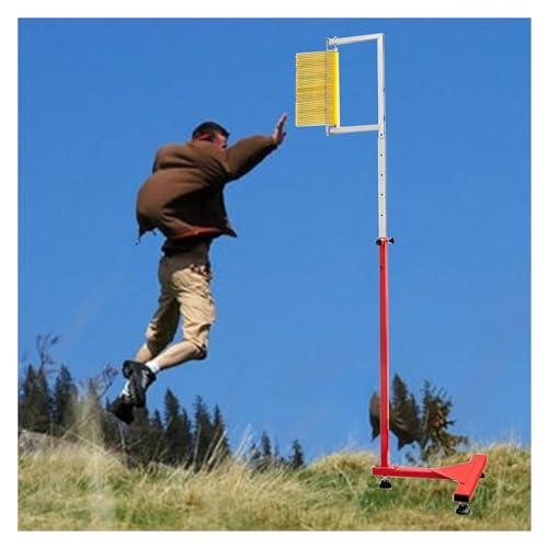 DXYOYONGOZ Vertikalsprung-Messgerät, vertikaler Sprungtester, Boden-Sprunghöhenmessgerät aus Edelstahl(Yellow) von DXYOYONGOZ