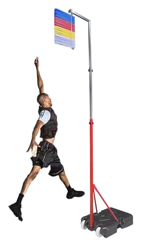 DXYOYONGOZ Vertikalsprung-Messgerät, vertikaler Sprungtester, Bodenstehendes Hochsprungtraining for Basketball-Volleyballspieler von DXYOYONGOZ