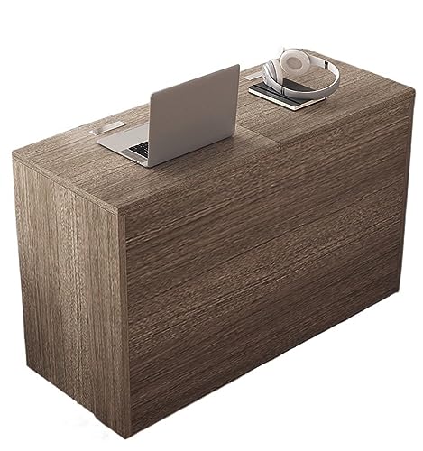 DYAKDHQ Nachttisch aus massivem Holz, schmaler Nachttisch, Langer Spaltenschrank für kleine Tatami-Räume Friendship and Virtue von DYAKDHQ