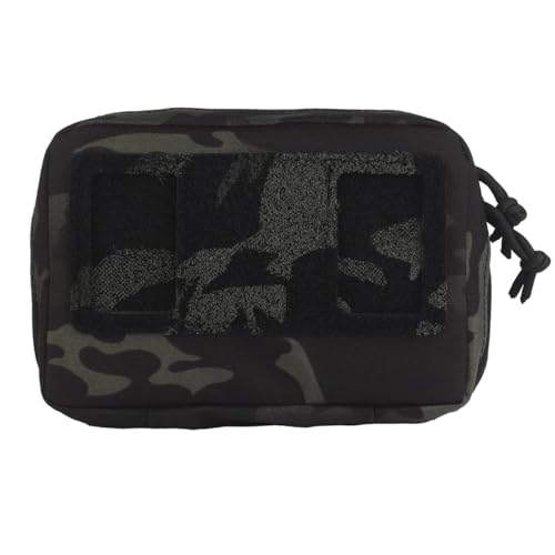 Taktische MOLLE-Navigationsplatten-Tasche, doppelte Öffnung, Reißverschluss, Handyhalterung, Brusttasche, Panel-Halter, Airsoft-Ausrüstung (BCP) von DYCZMALQ