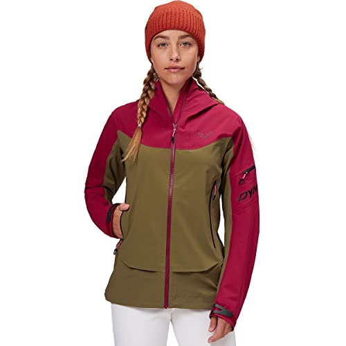 DYNAFIT Damen Beast Hybrid Jacke, Beet red-6211, 42 von DYNAFIT