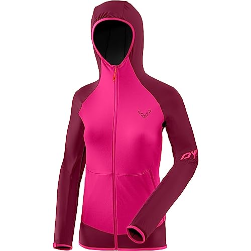 DYNAFIT Damen Transalper Light Ptc W Hoody Kapuzenpullover, Rot, 40 34 EU von DYNAFIT