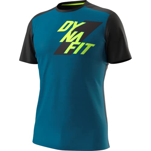 DYNAFIT Herren Transalper Light T-Shirt, Reef melange-8566, XL von DYNAFIT
