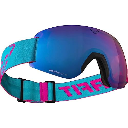 Dynafit Speed Goggle Blau-Pink - Minimalistische leichte Skibrille mit maximalem Sichtfeld, Größe One Size - Farbe Pink Dynafit Speed Goggle Blau-Pink - Minimalistische leichte Skibrille mit maximalem Sichtfeld, Größe One Size - Farbe Pink von DYNAFIT