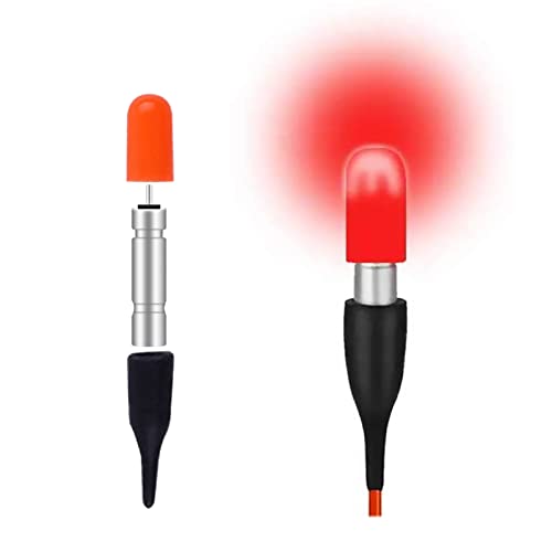 DZAY Angel Leuchtstäbe für Bobber 0.31" bis 1.8" Float Leuchtstab,Angel Knicklichter für Schwimmer mit Batterie Beleuchtetem Bobber, LED Angelschwimmer Fluoreszierendem Lichter für Nachtaktivitäten DZAY Angel Leuchtstäbe für Bobber 0.31" bis 1.8" Float Leuchtstab,Angel Knicklichter für Schwimmer mit Batterie Beleuchtetem Bobber, LED Angelschwimmer Fluoreszierendem Lichter für Nachtaktivitäten von DZAY