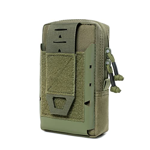Herren-Hüfttasche, taktische Mini-Werkzeugtasche, tragbare Sporttasche für Laufen, Camping, Wandern, grün, Medium von DaMohony
