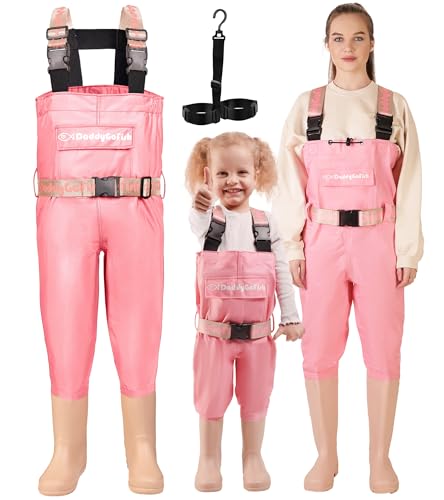 DaddyGoFish Wathose Für Kinder Und Erwachsene, Wathose Zum Angeln Und Jagen Mit Einer Tasche Und Einem Wathose-Aufhänger DaddyGoFish Wathose Für Kinder Und Erwachsene, Wathose Zum Angeln Und Jagen Mit Einer Tasche Und Einem Wathose-Aufhänger von DaddyGoFish