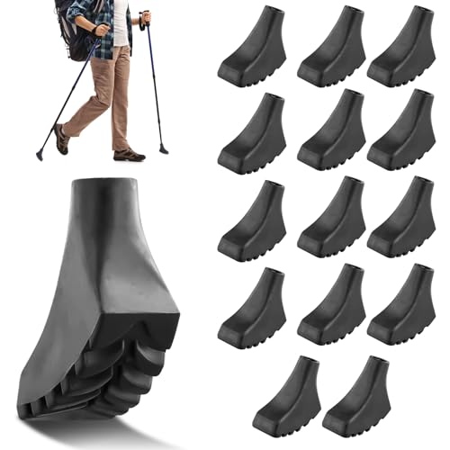 14 pcs Walking Stöcke Gummipuffer, Gumminoppen Laufstöcke, Gummi für Gehstöcke, Gummi für den Nordic Walking Stock mit Einen Durchmesser von 11mm, Ersatz Gummi Puffer, Trekkingstöcke Zubehör 14 pcs Walking Stöcke Gummipuffer, Gumminoppen Laufstöcke, Gummi für Gehstöcke, Gummi für den Nordic Walking Stock mit Einen Durchmesser von 11mm, Ersatz Gummi Puffer, Trekkingstöcke Zubehör von Daelesr
