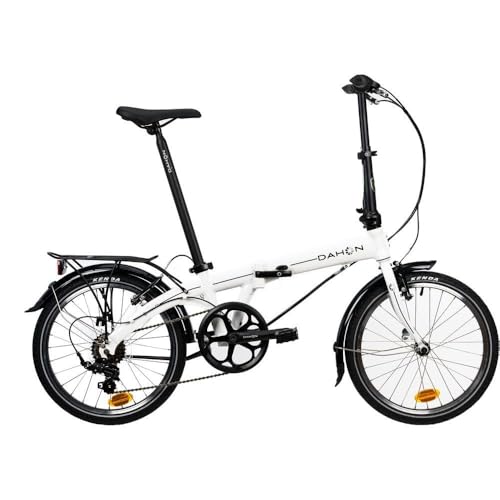 Dahon VYBE D7 klappfahrrad Erwachsene, Klapprad 20 Zoll Faltrad 7 Speed Gears Leichter Aluminiumrahmen Folding Bike, Faltbares Citybike für Pendler und Reisen Weiß Dahon VYBE D7 klappfahrrad Erwachsene, Klapprad 20 Zoll Faltrad 7 Speed Gears Leichter Aluminiumrahmen Folding Bike, Faltbares Citybike für Pendler und Reisen Weiß von Dahon