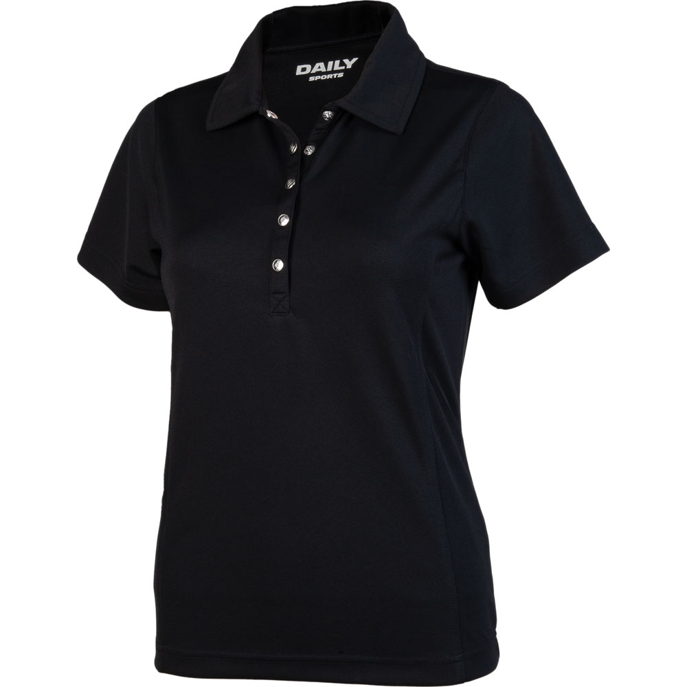 'Daily Golf Macy Damen Polo schwarz' 'Daily Golf Macy Damen Polo schwarz' von Daily Sports