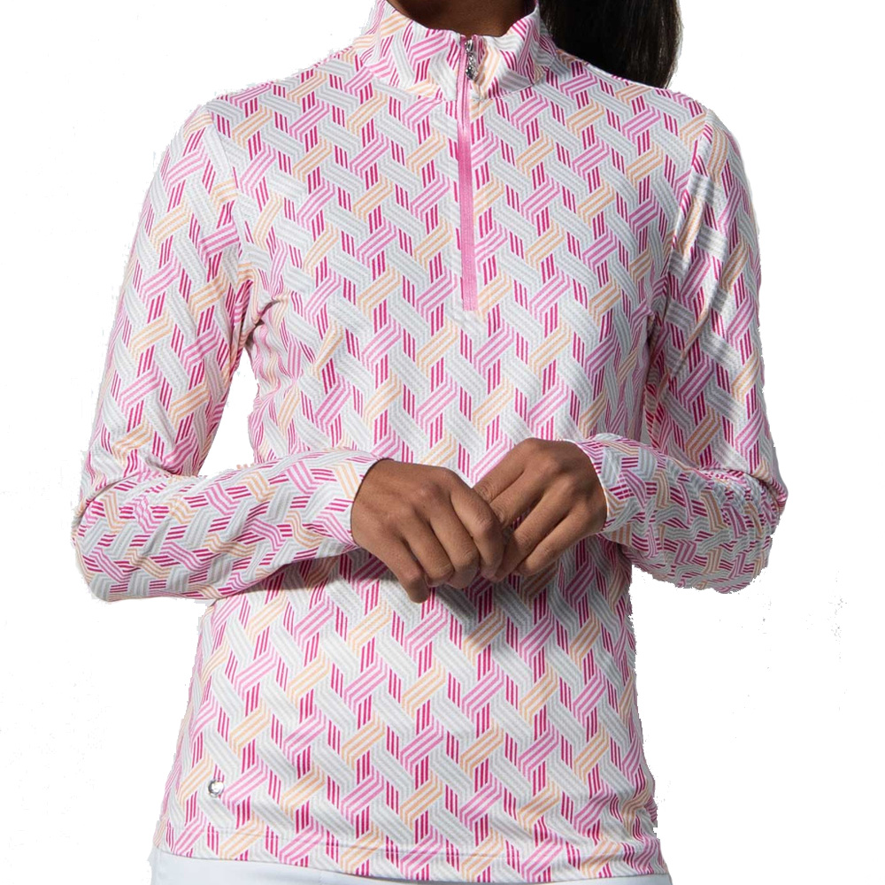 'Daily Golf Perugia Damen Mesh Polo Langarm pink' 'Daily Golf Perugia Damen Mesh Polo Langarm pink' von Daily Sports