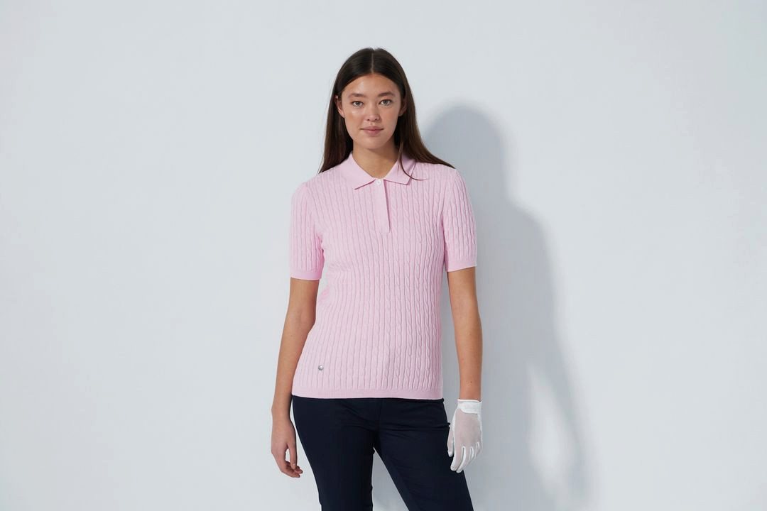 Daily Sports Poloshirt Daily Sports Strickpolo Madelene Rosa Damen Daily Sports Poloshirt Daily Sports Strickpolo Madelene Rosa Damen von Daily Sports