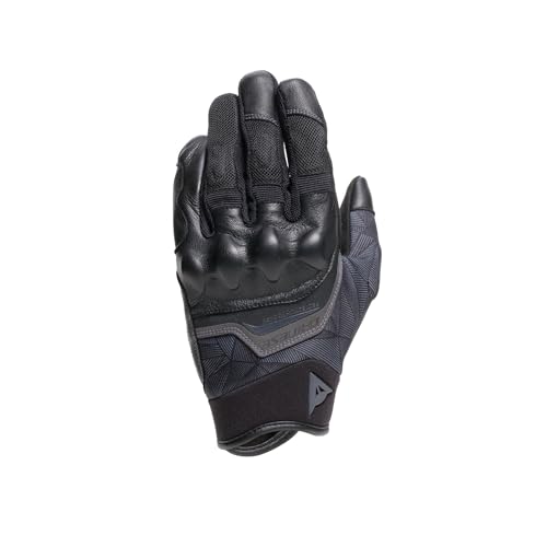 Dainese - Ermex-Handschuhe, Sommer-Motorradhandschuhe, atmungsaktiv mit Mesh-Einsätzen, Starren Knöchelprotektoren, Lederverstärkungen, Touchscreen, Schwarz und Anthrazit, Größe XL Dainese - Ermex-Handschuhe, Sommer-Motorradhandschuhe, atmungsaktiv mit Mesh-Einsätzen, Starren Knöchelprotektoren, Lederverstärkungen, Touchscreen, Schwarz und Anthrazit, Größe XL von Dainese