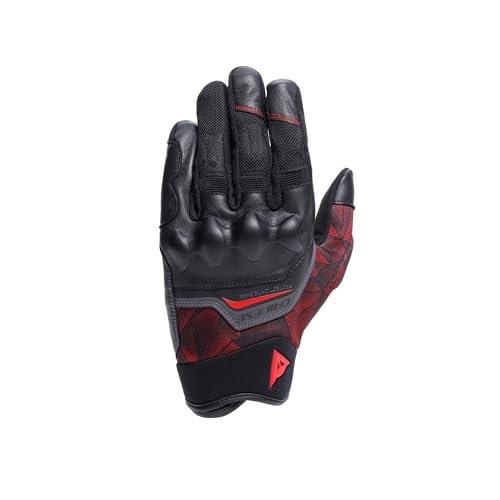 Dainese - Ermex Gloves, Sommer Motorradhandschuhe, Mann, Schwarz/Rot-Lava, XL Dainese - Ermex Gloves, Sommer Motorradhandschuhe, Mann, Schwarz/Rot-Lava, XL von Dainese