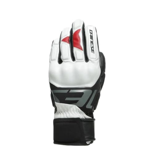 Dainese Men's HP Gloves Handschuhe Ski, Snowboard, Wasserdicht, echtes Leder, Protektoren, Lily-White/Stretch-Limo, Small Dainese Men's HP Gloves Handschuhe Ski, Snowboard, Wasserdicht, echtes Leder, Protektoren, Lily-White/Stretch-Limo, Small von Dainese